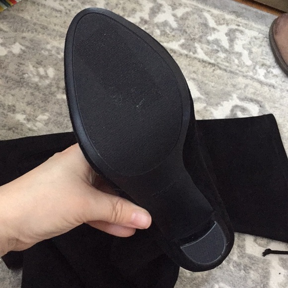 ZIGISOHO Black Over-the-Knee Boots Calf 8.5” - Picture 4 of 7